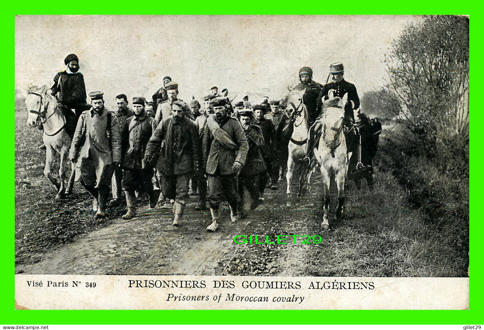 MILITARIA - PRISONNIERS DES GOUMIERS ALGÉRIENS -  LAUREYS, ÉDIT. - - Manoeuvres