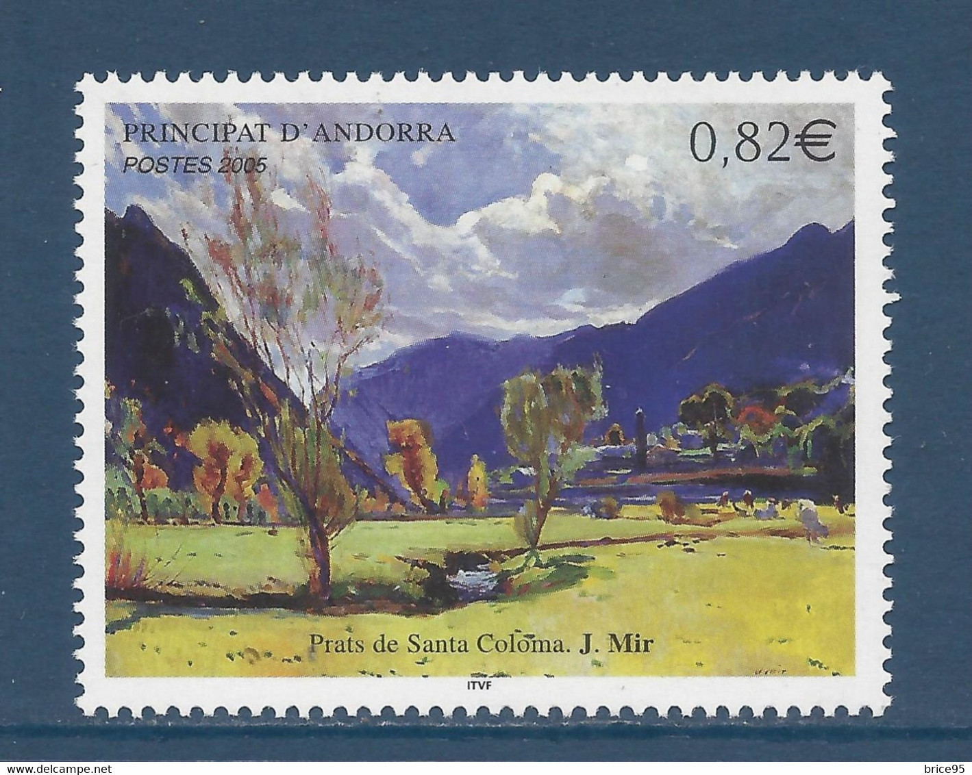Andorre Français - YT N° 615 ** - Neuf Sans Charnière - 2005 - Unused Stamps