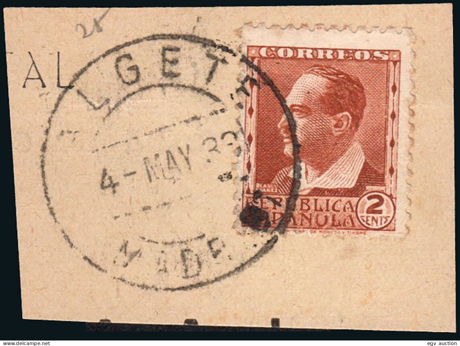 Madrid - Edi O 662 - Fragmento Mat "Algete" - Used Stamps