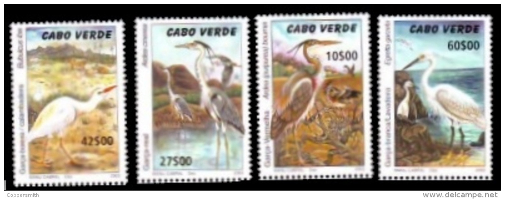 (012) Cape Verde  Birds / Oiseaux / Vögel / Vogels   ** / Mnh  Michel 828-31 - Cap Vert