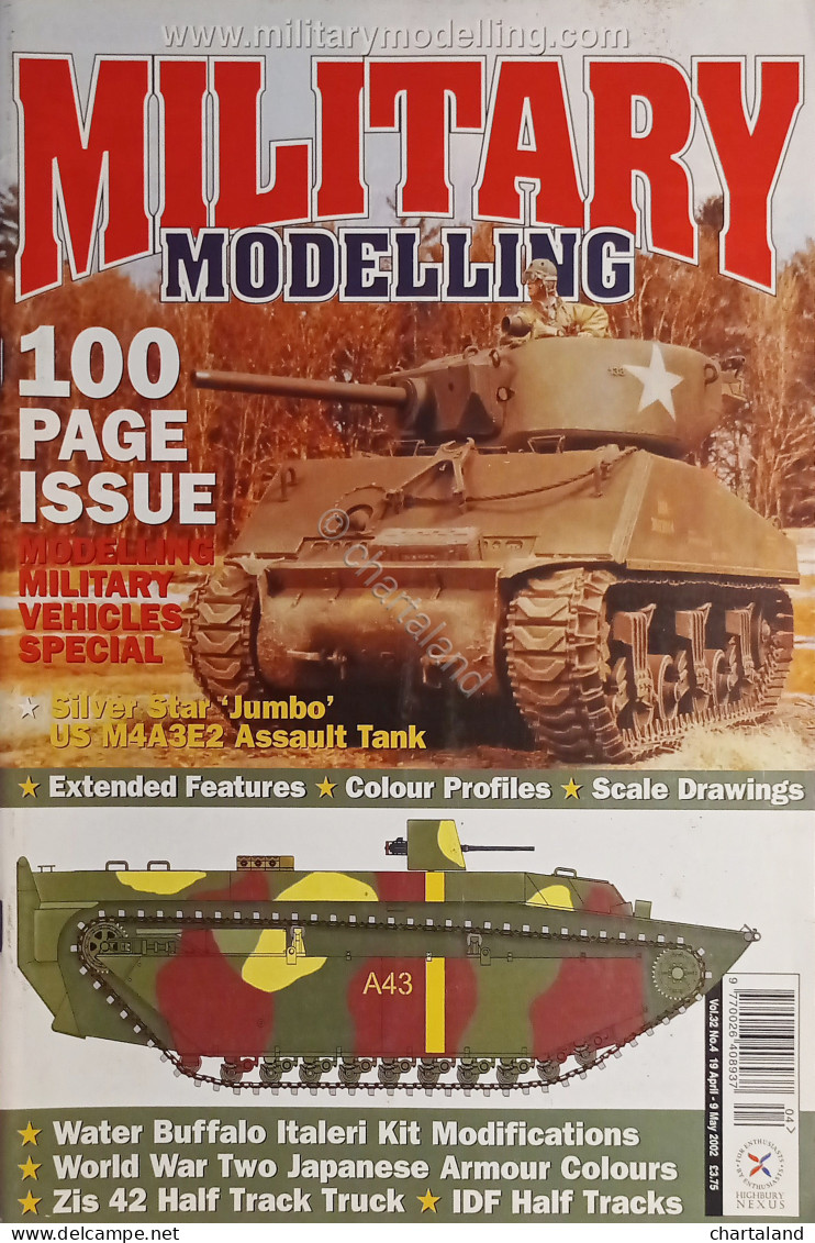 Military Modelling Magazine Vol. 32 - N. 4 - 2002 Water Buffalo Italeri Kit - Sonstige & Ohne Zuordnung