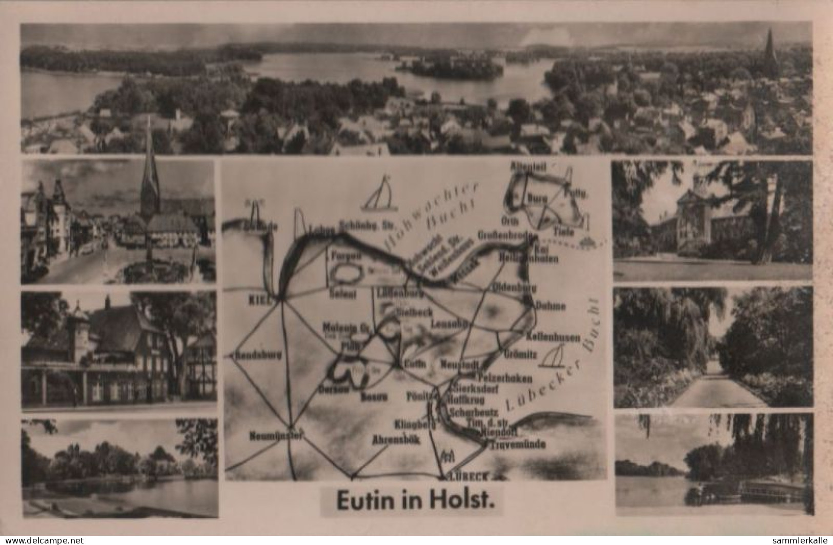 63250 - Eutin - 7 Teilbilder - Ca. 1960 - Eutin