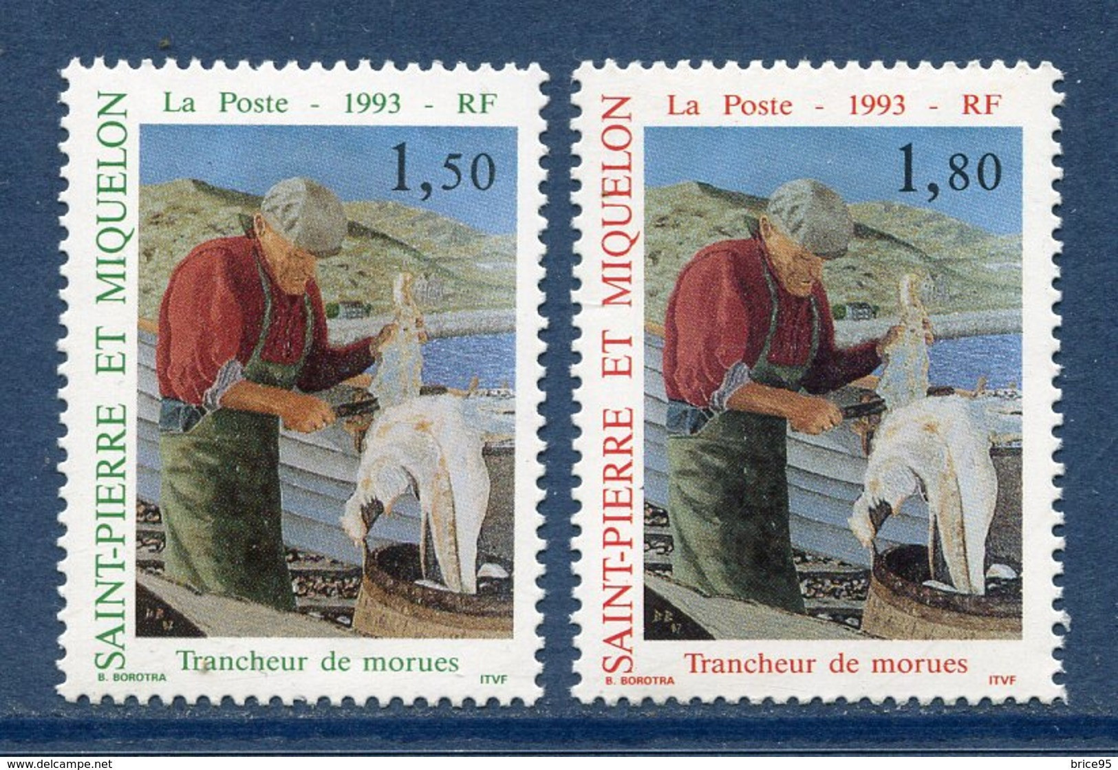 Saint Pierre Et Miquelon - YT N° 576 Et 577 ** - Neuf Sans Charnière - 1993 - Ongebruikt