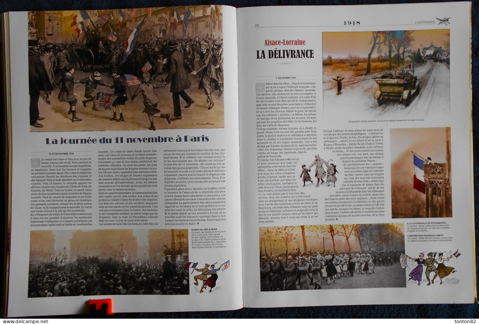 L'ILLUSTRATION - Le plus grand journal de l'époque - C'ÉTAIT LA FRANCE - Telle que les Français l'ont découverte - 2010