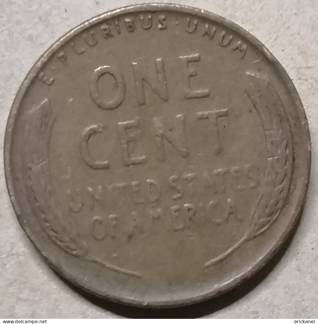 USA 1 CENT 1946 - 1909-1958: Lincoln, Wheat Ears Reverse