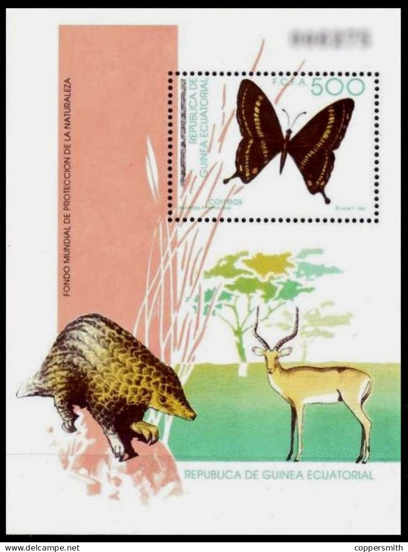 (005) Equat. Guinea / Guine Equat.  Fauna / Animals / Animaux / Tiere   ** / Mnh  Michel BL 323 - Equatorial Guinea