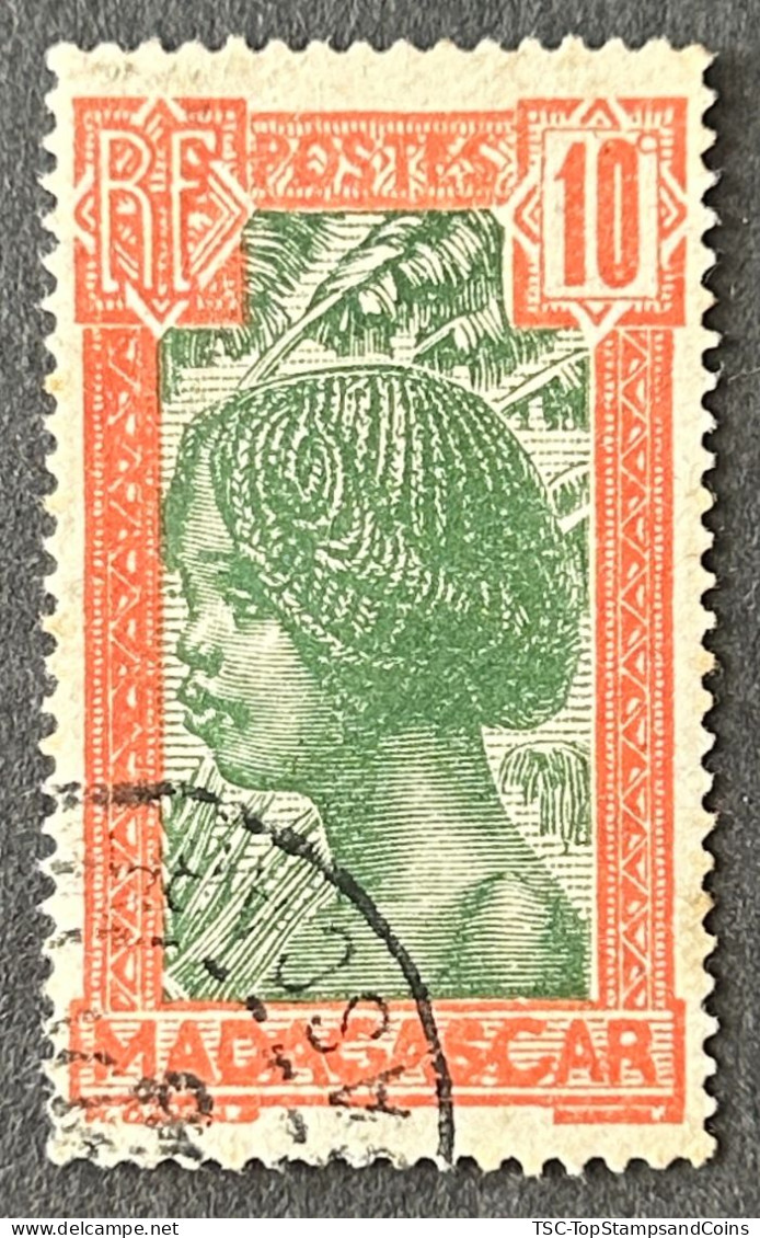 FRMG0165U - Hova Child - 10 C Used Stamp - Madagascar - 1930 - Gebraucht