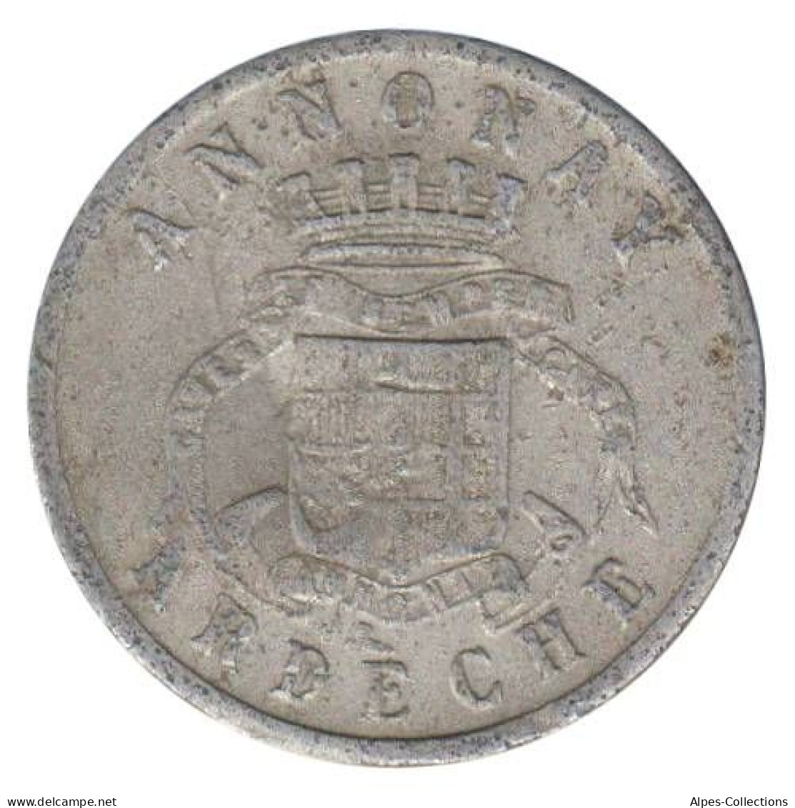 ANNONAY - 01.01 - Monnaie De Nécessité - 5 Centimes 1918 - Notgeld