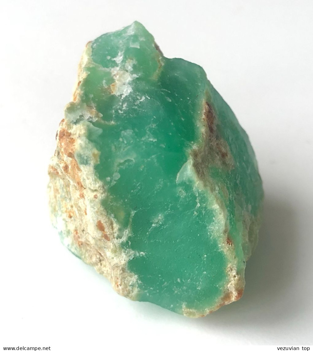 Chrysoprase, Good Quality Specimen With Deep Rich Green Color - Minerali