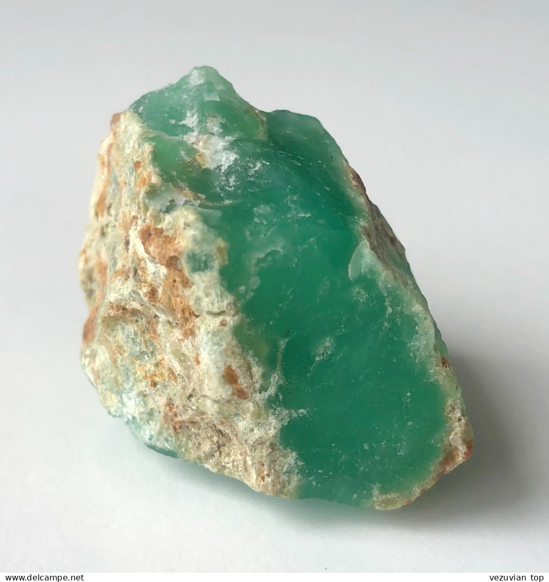 Chrysoprase, good quality specimen with deep rich green color