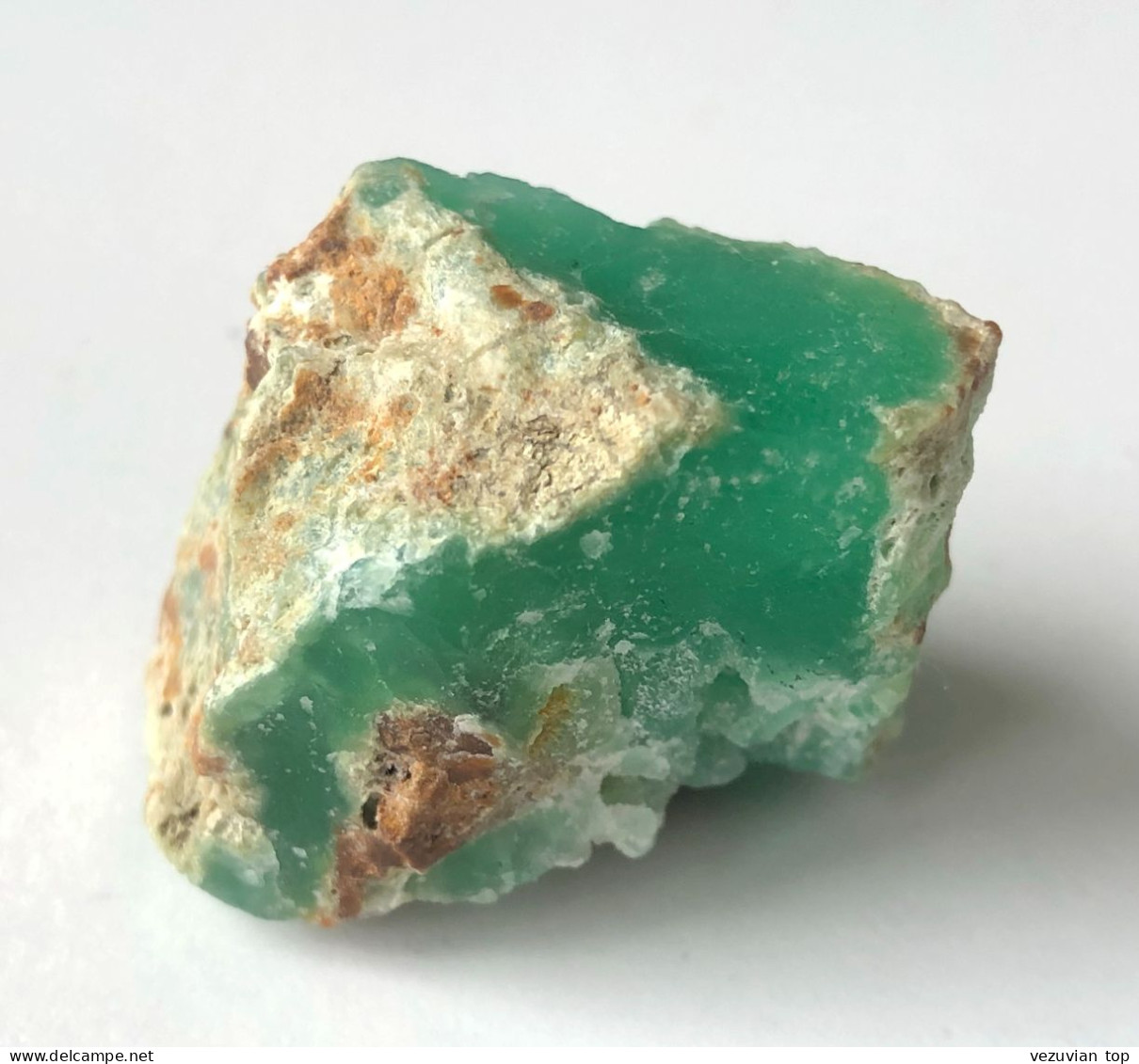 Chrysoprase, good quality specimen with deep rich green color