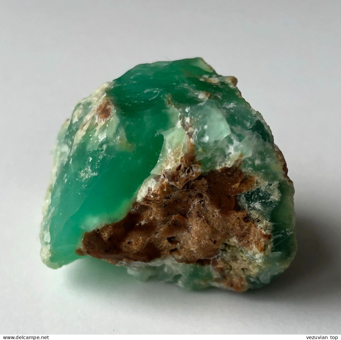 Chrysoprase, good quality specimen with deep rich green color