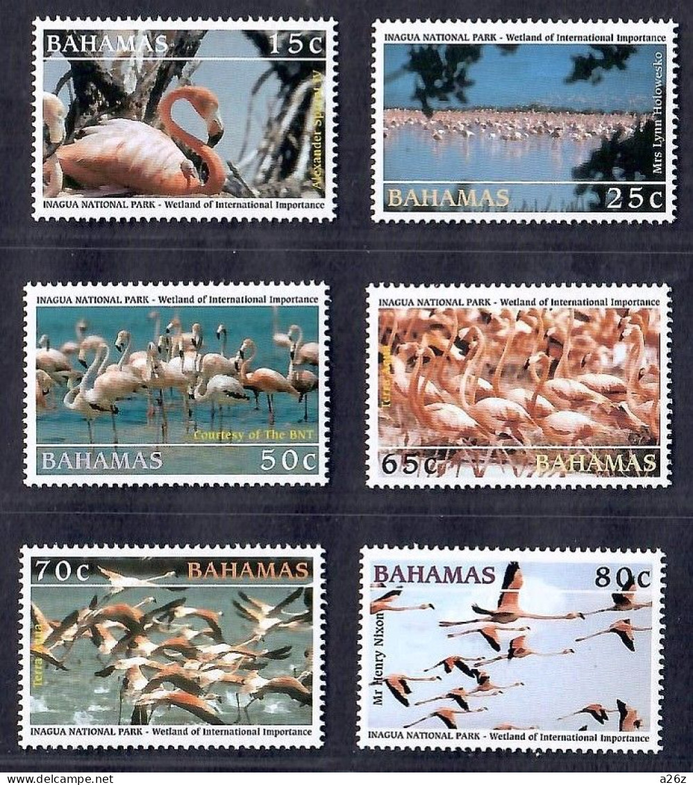 Bahamas 2003 Inagua National Park Birds 6V MNH - Bahamas (1973-...)