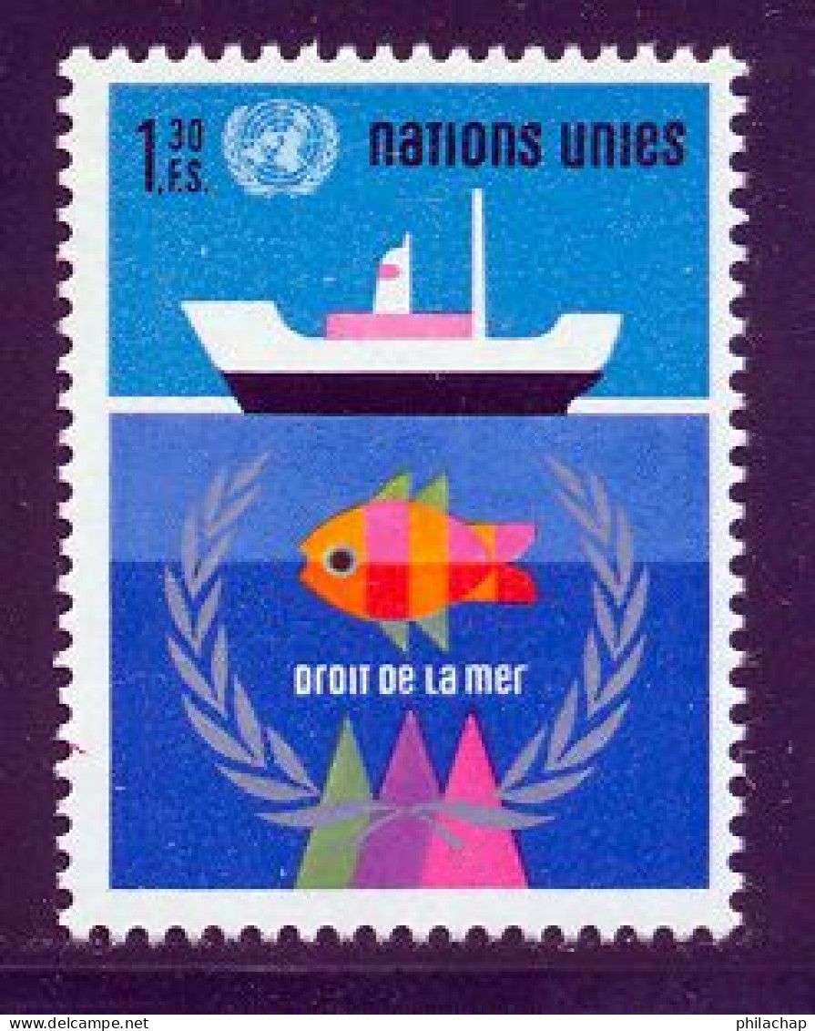 NU (Geneve) 1974 Yvert 45 ** TB - Ungebraucht