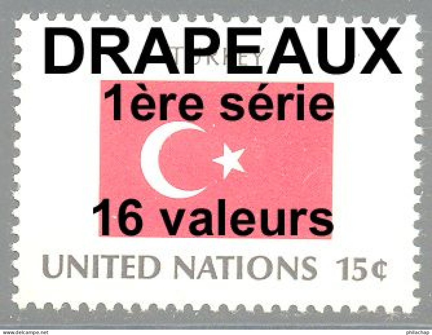 NU (New York) 1980 Yvert 316 / 331 ** TB - Unused Stamps