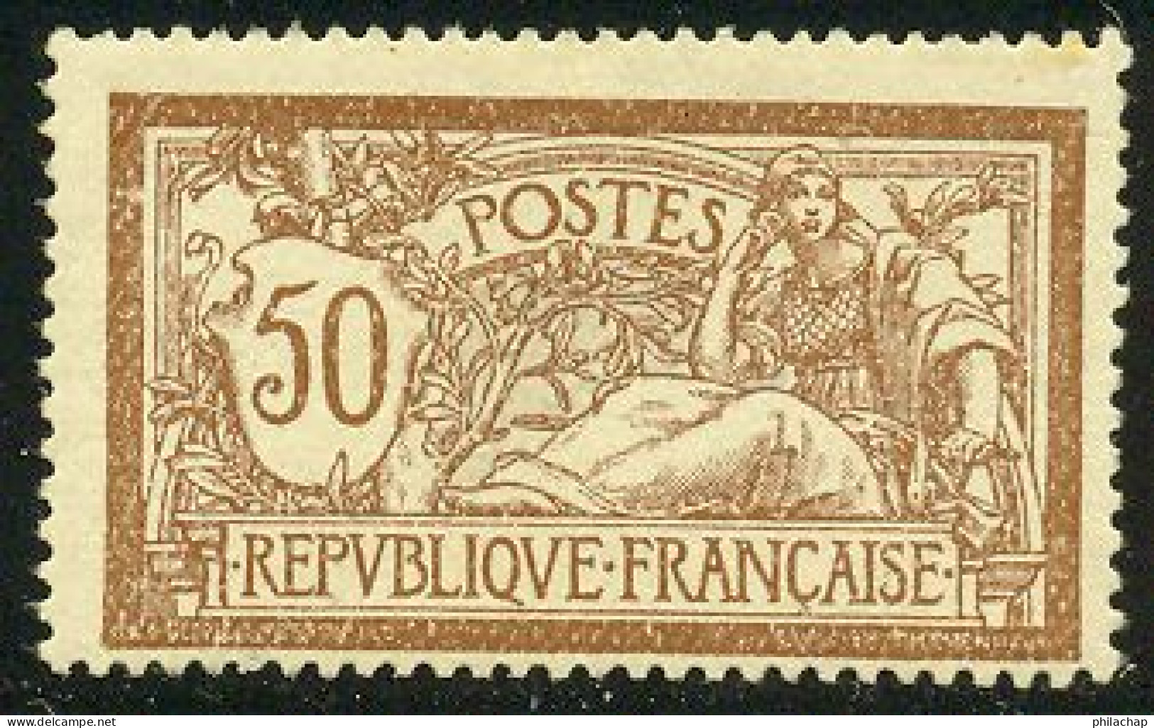 France 1900 Yvert 120 * TB Charniere(s) Merson - 1900-27 Merson