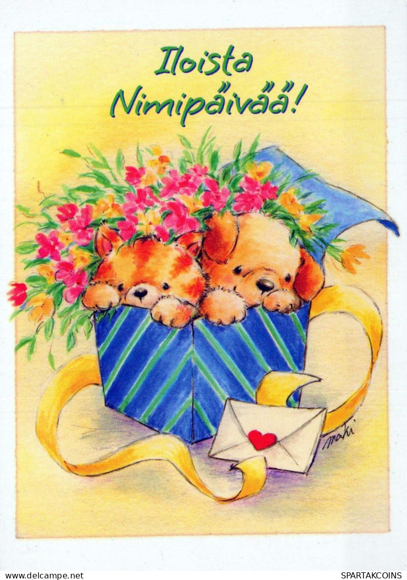 FLOWERS Vintage Postcard CPSM #PBZ837.GB - Flowers