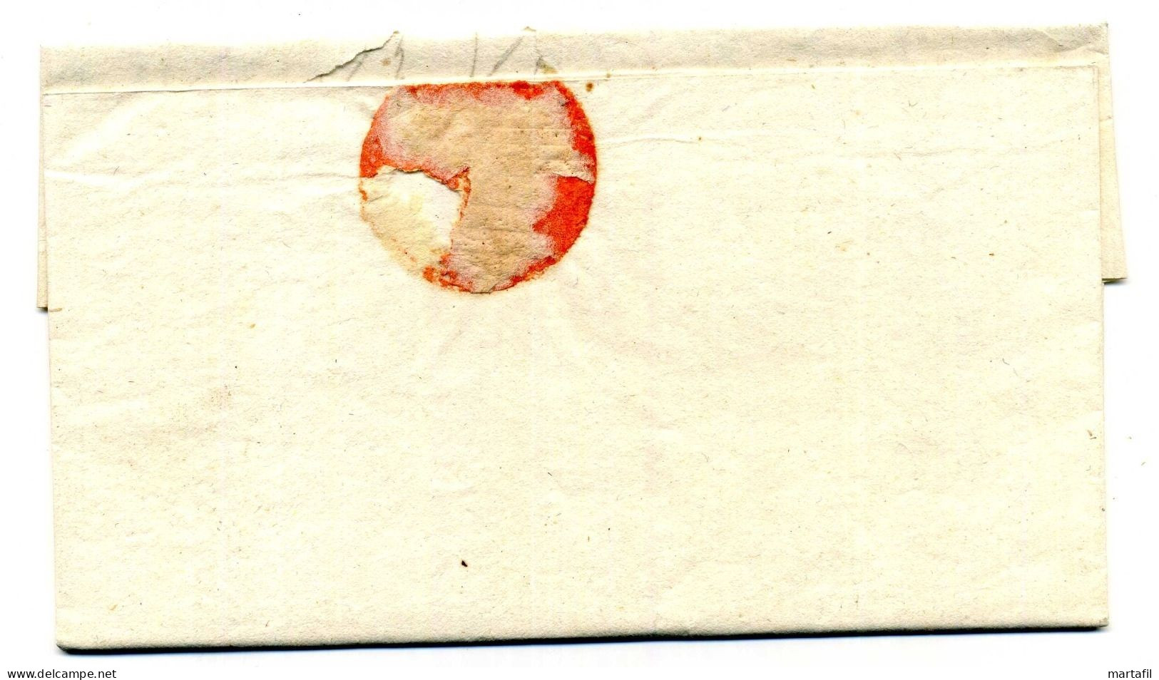 1843 Lettera Da SPILIMBERGO (I.R. Pretura Di II Classe Spilimbergo) Per CIVIDALE - 1. ...-1850 Prefilatelia