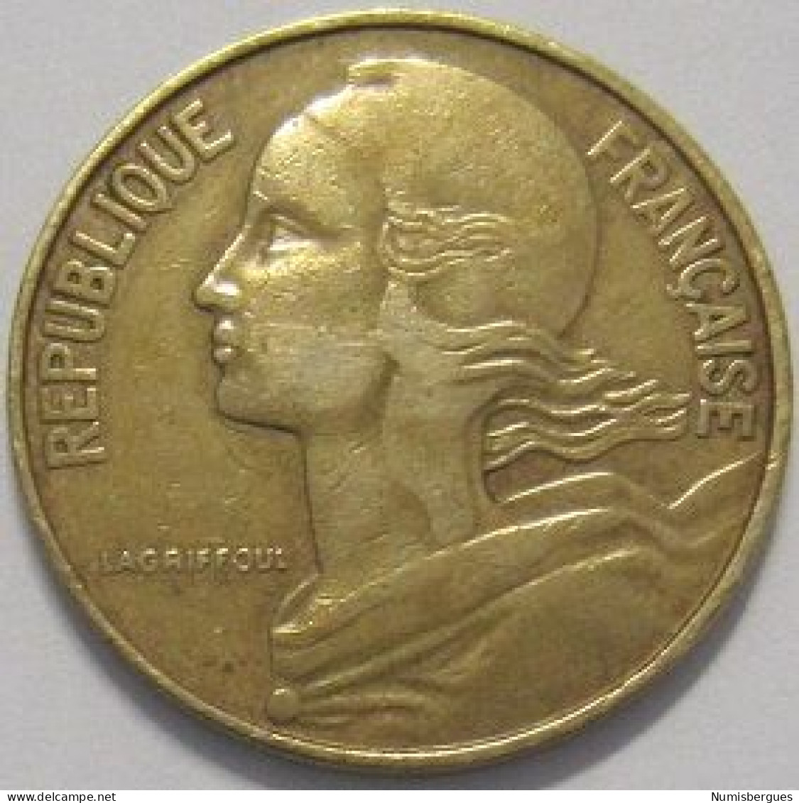 Pièce De Monnaie 20 Centimes Marianne 1968 - 20 Centimes