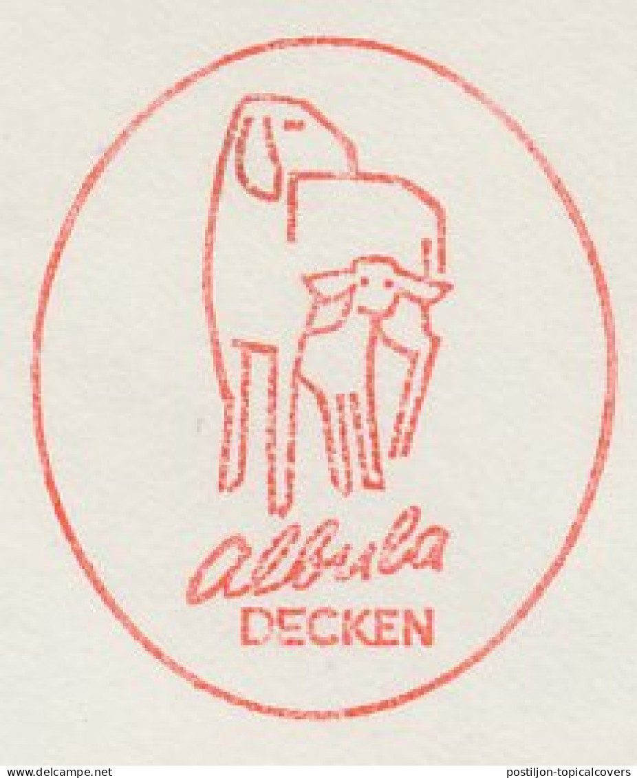 Meter Cut Switzerland 1965 Sheep - Lamb - Hoftiere