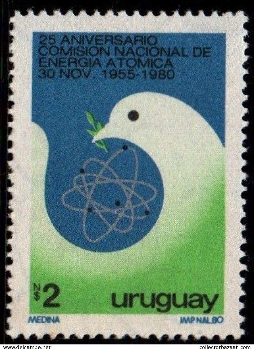 1981 Uruguay National Atomic Energy Commission 25th Anniv #1108  ** MNH - Uruguay