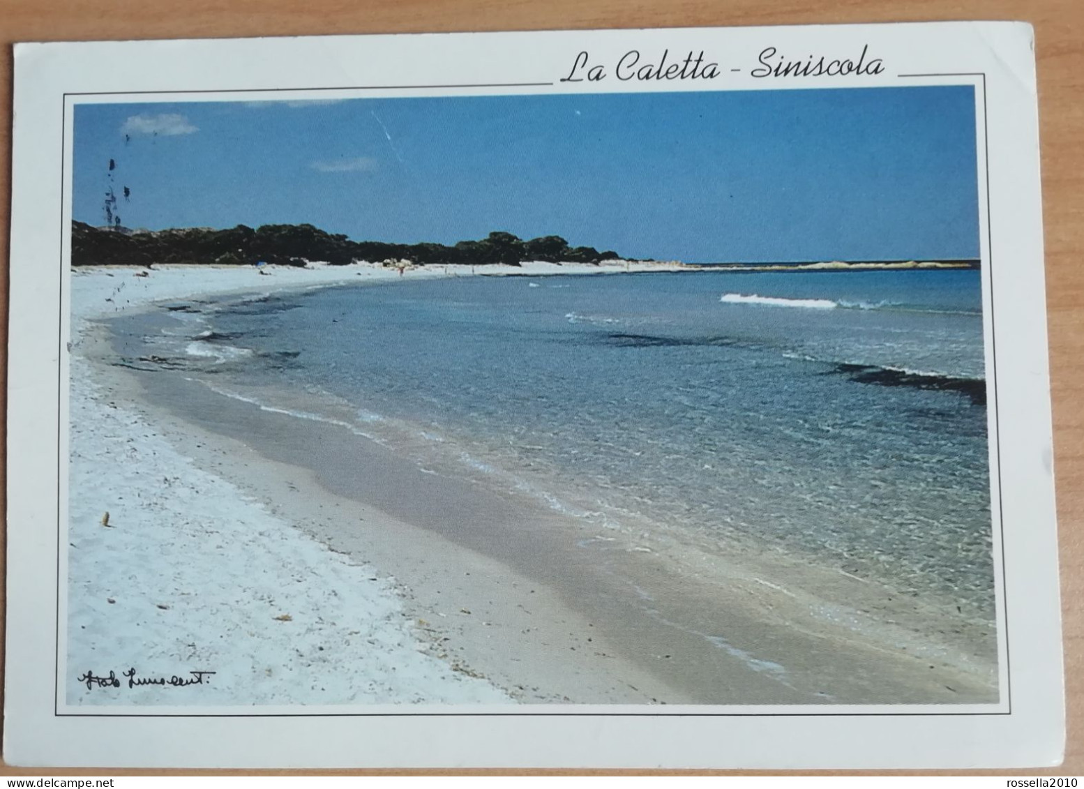 CARTOLINA ITALIA 1996 NUORO SINISCOLA LA CALETTA Italy Postcard ITALIEN Ansichtskarten - Nuoro