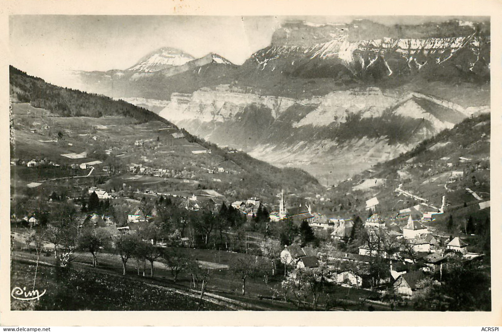  ISERE THEYS VUE GENERALE VALLEE ISERE   (scan Recto-verso) KEVREN0280 - Theys