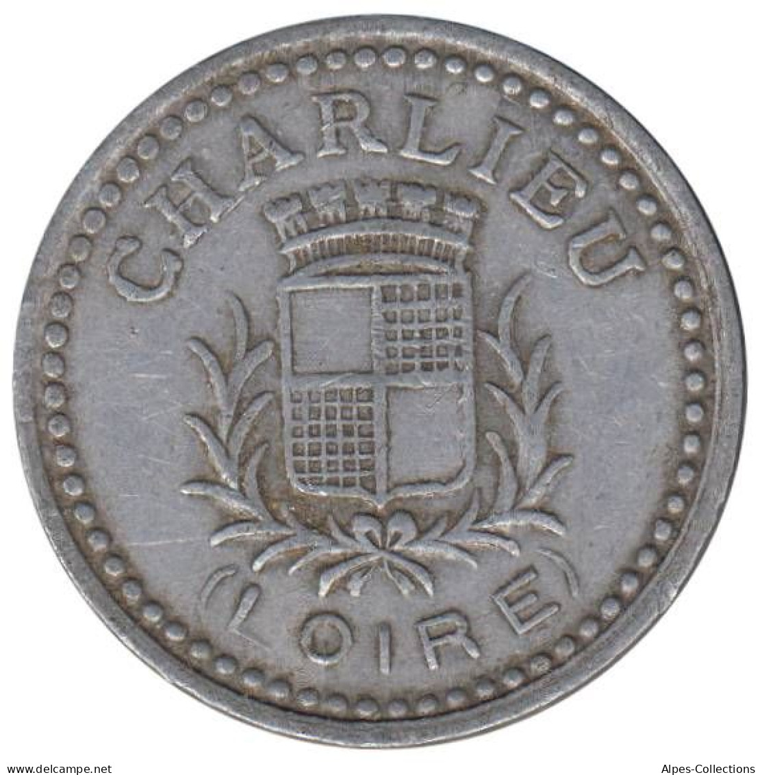 CHARLIEU - 01.01 - Monnaie De Nécessité - 10 Centimes 1920 - Monétaires / De Nécessité