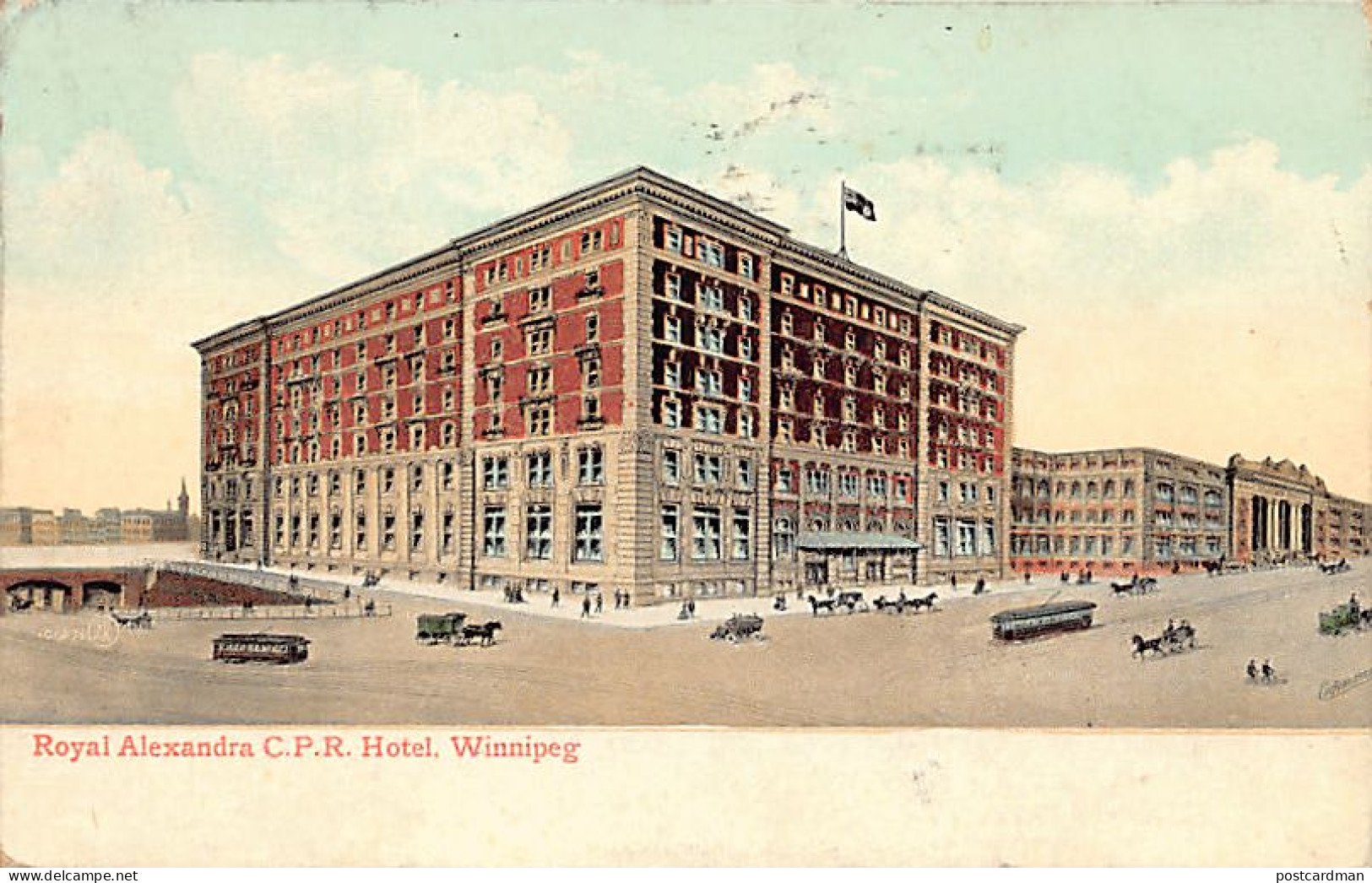 Canada - WINNIPEG (MB) - Royal Alexandra C.P.R. Hotel - Publ. Valentine  - Winnipeg