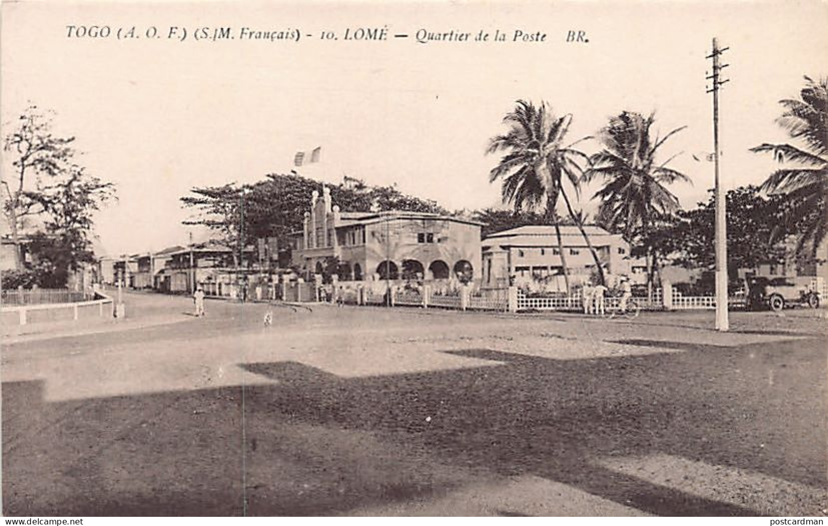Togo - LOMÉ - Quartier De La Poste - Ed. B.R. Bloc Frères 10 - Togo