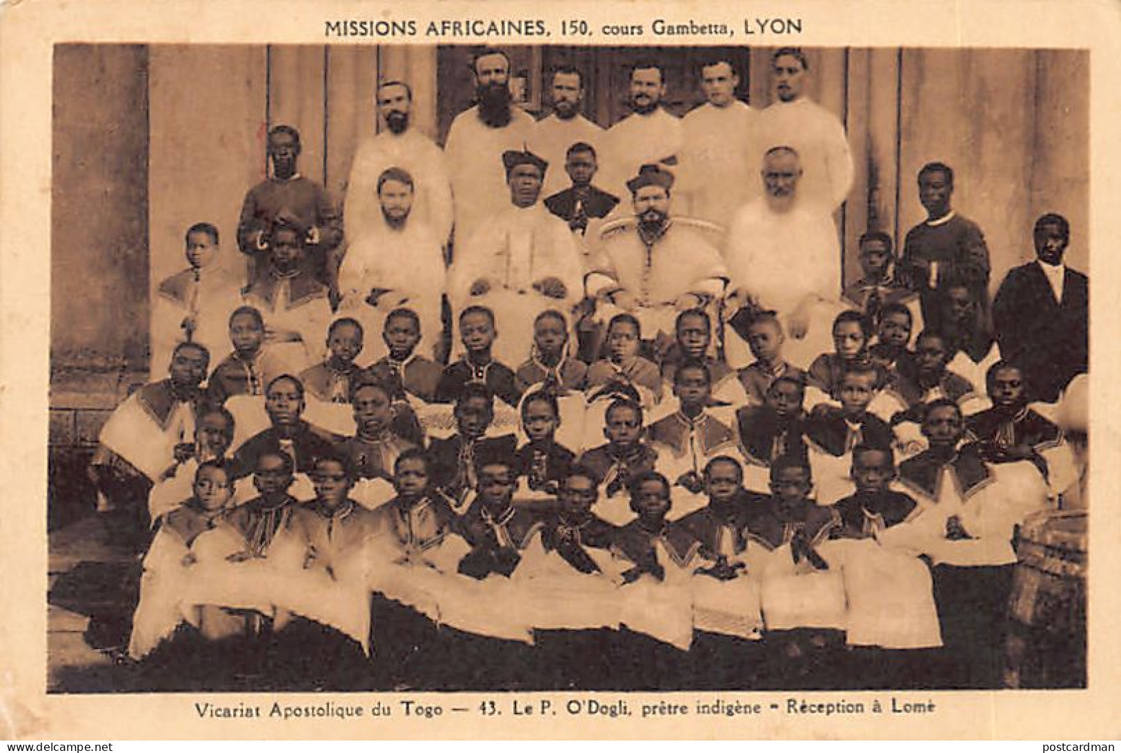 Togo - LOMÉ - Réception Du Père O'Dogli, Prêtre Indigène - Ed. Missions Africaines 43 - Togo