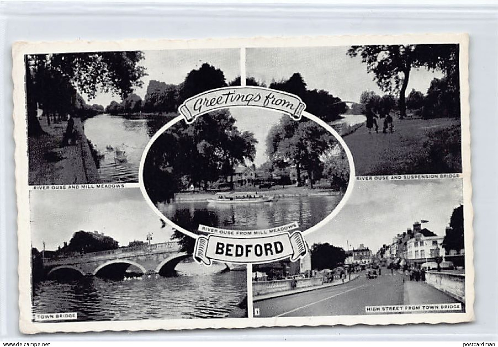 England - Beds - BEDFORD Greetings From Bedford - Bedford