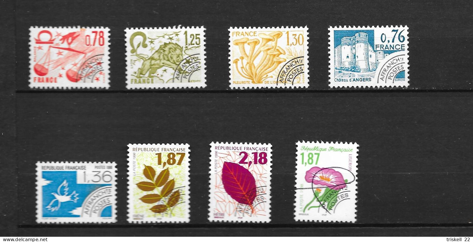 Préoblitérés Usagés : Lot De 30 Timbres. Entre N° 51 & N° 240 - 1953-1960