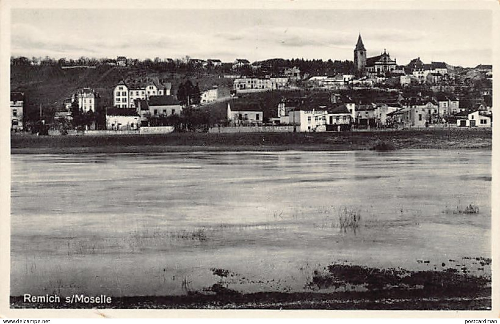 Luxembourg - REMICH SUR MOSELLE - Vue Générale - Ed. W. Capus 1 - Remich