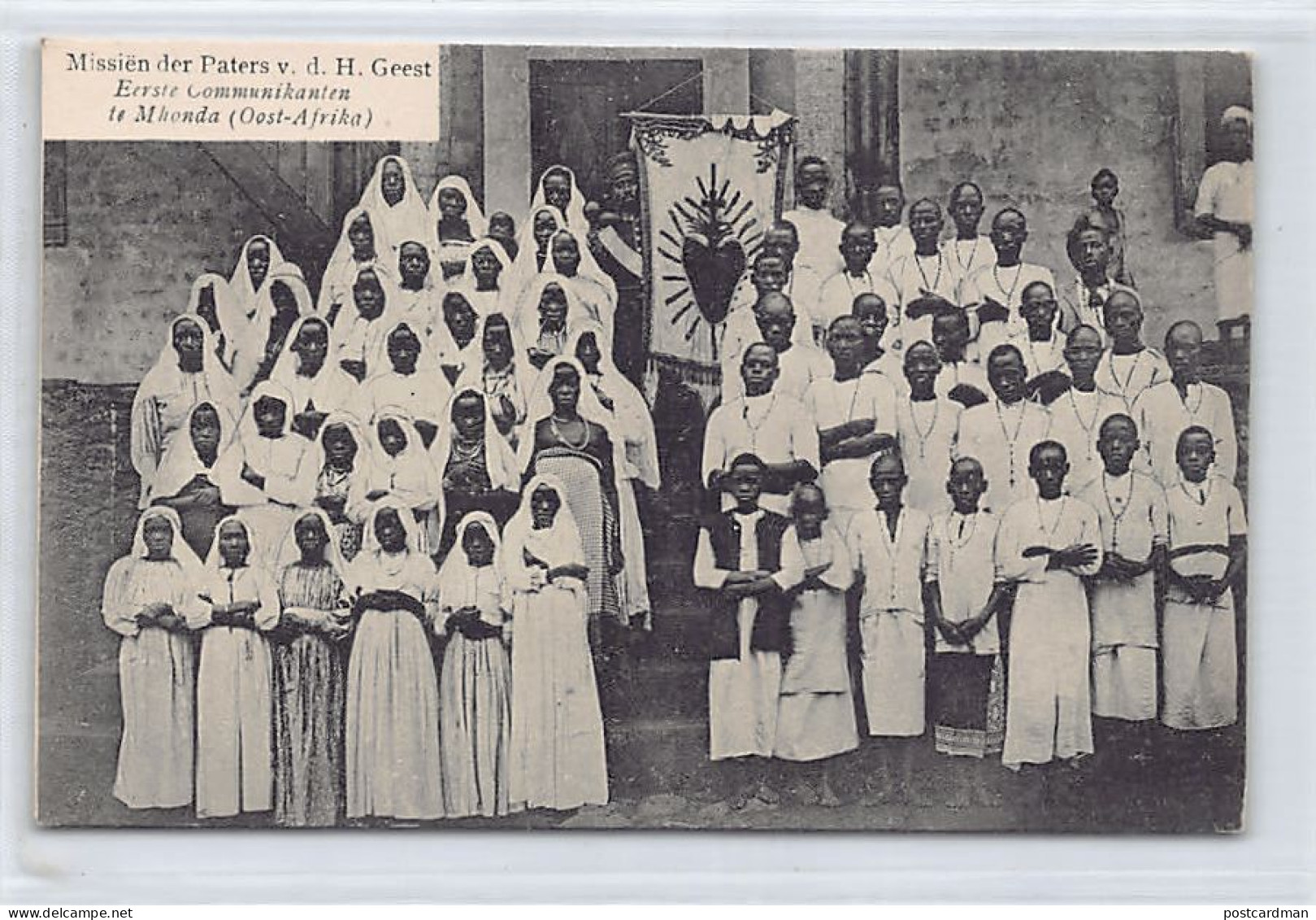 Tanganyika - MOHONDA - First Communicants - Publ. Missiën Der Paters Van Den H. Geest  - Tanzanie