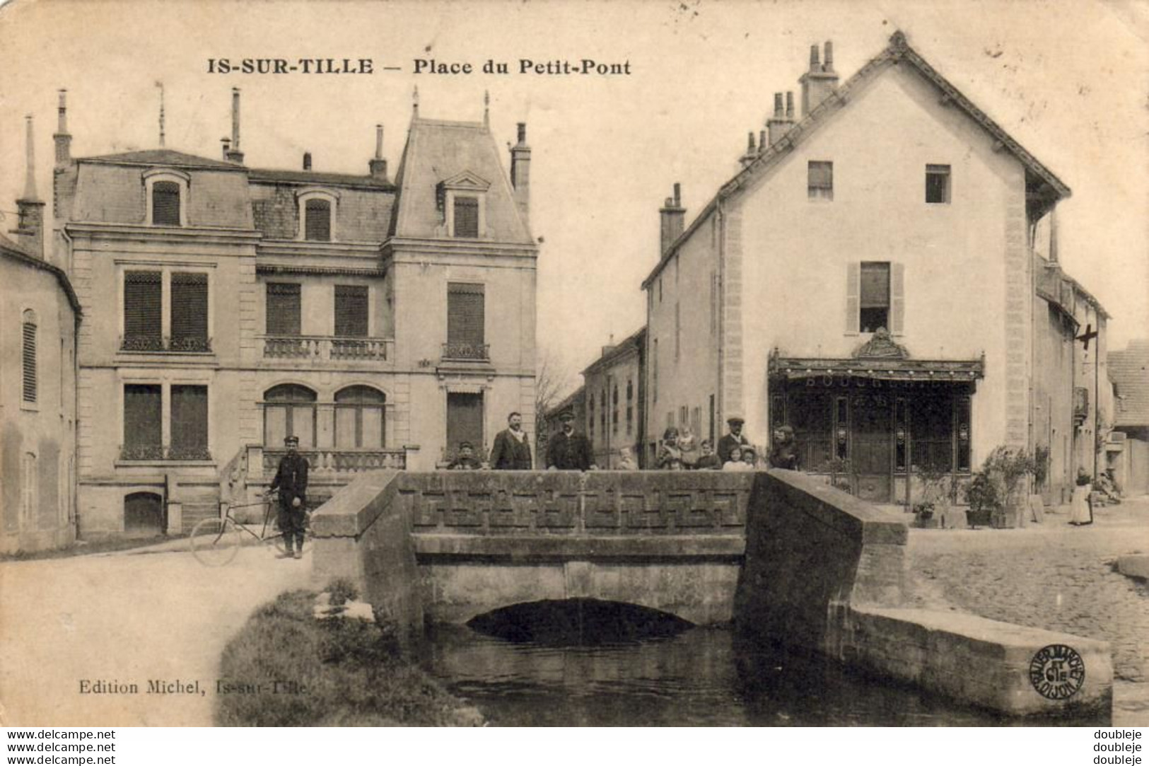 D21  IS SUR TILLE Place Du Petit Pont - Is Sur Tille