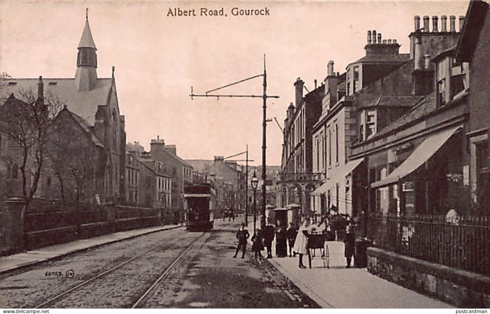 Scotland - GOUROCK - Albert Road - Renfrewshire