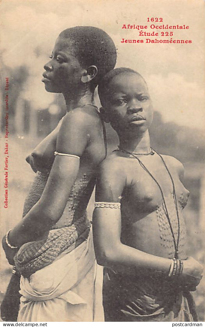 Bénin - NU ETHNIQUE - Dahoméennes - Etude 225 - Ed. Fortier 1622 - Benin