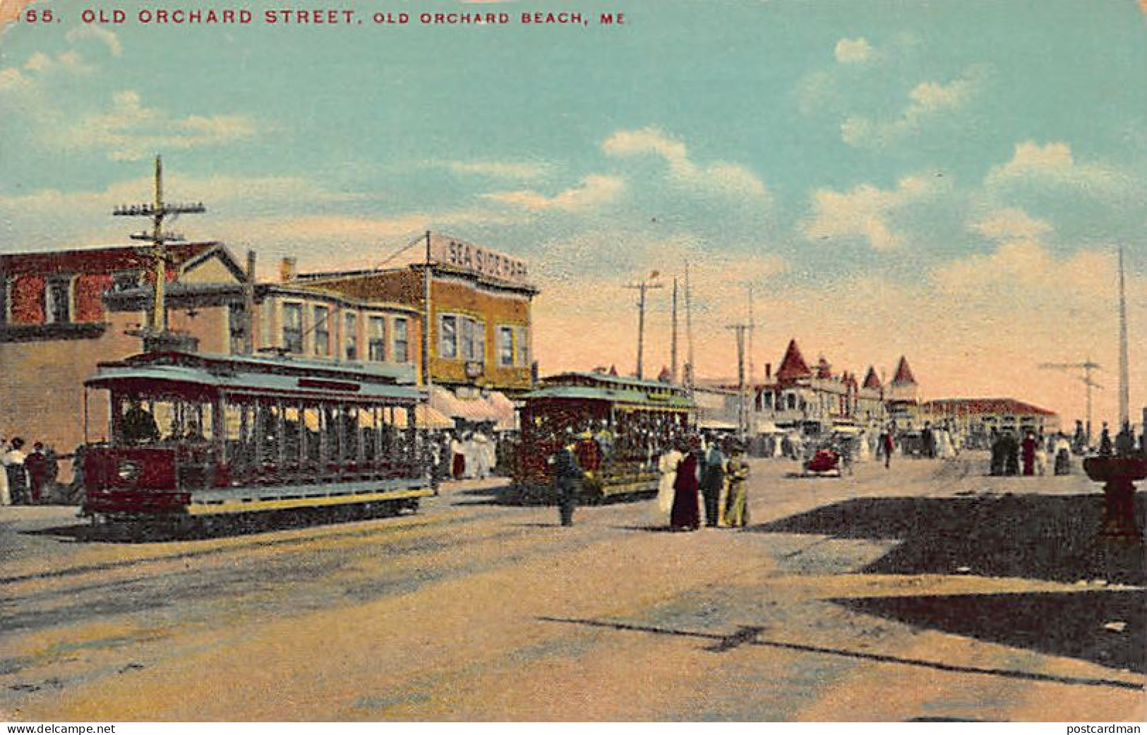 Usa - OLD ORCHARD BEACH (ME) Old Orchard Street - Streetcar - Sonstige & Ohne Zuordnung