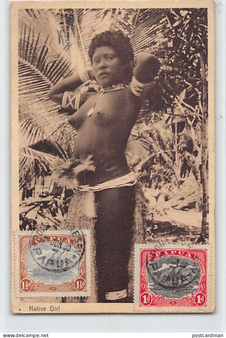 Papua New Guinea - ETHNIC NUDE - Native Girl - Publ. Unknown - Papouasie-Nouvelle-Guinée