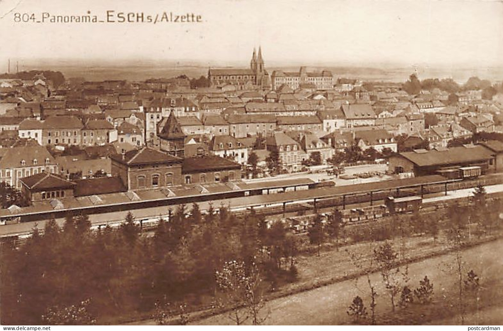 Luxembourg - ESCH Sur ALZETTE - Panorama - Ed. Kremer 804 - Esch-sur-Alzette