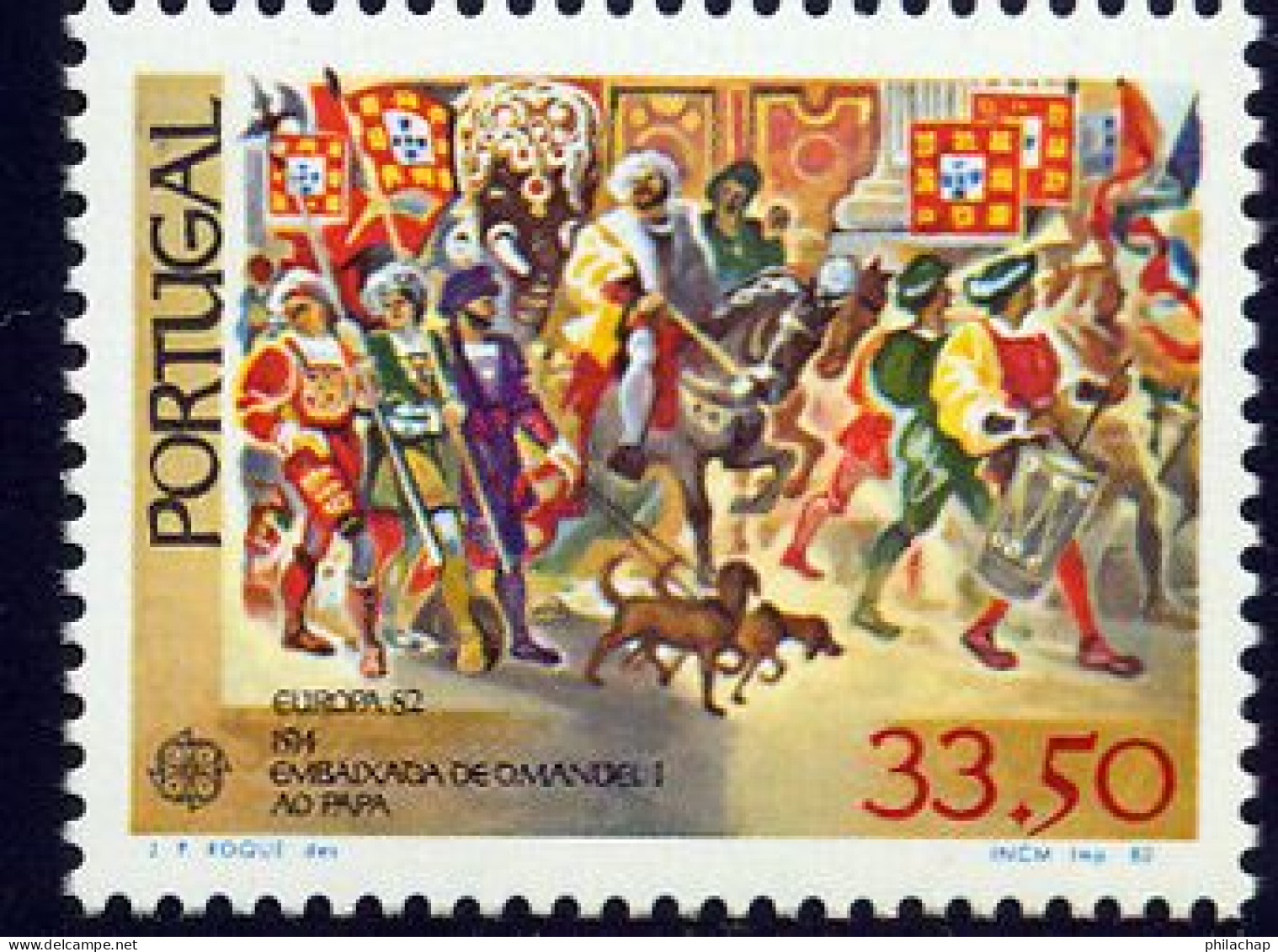 Portugal 1982 Yvert 1543 ** TB Bord De Feuille - Unused Stamps