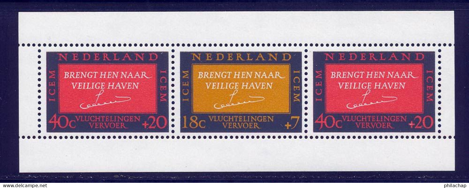 Pays-Bas BF 1966 Yvert 4 ** TB - Blokken