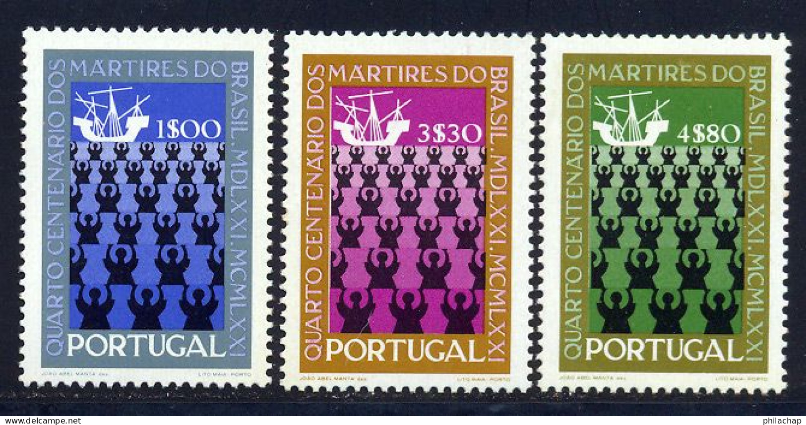 Portugal 1971 Yvert 1129 / 1131 ** TB - Unused Stamps