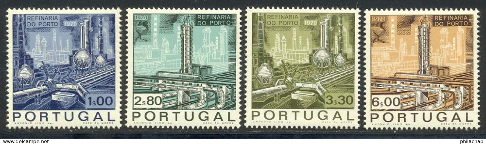 Portugal 1970 Yvert 1076 / 1079 ** TB - Nuovi