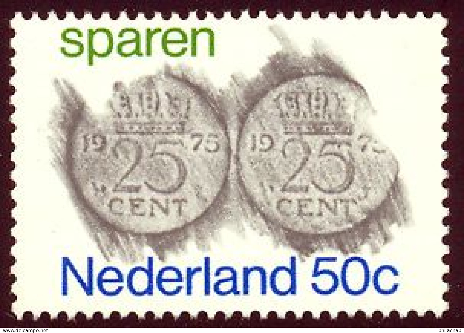 Pays-Bas 1975 Yvert 1029 ** TB - Ungebraucht