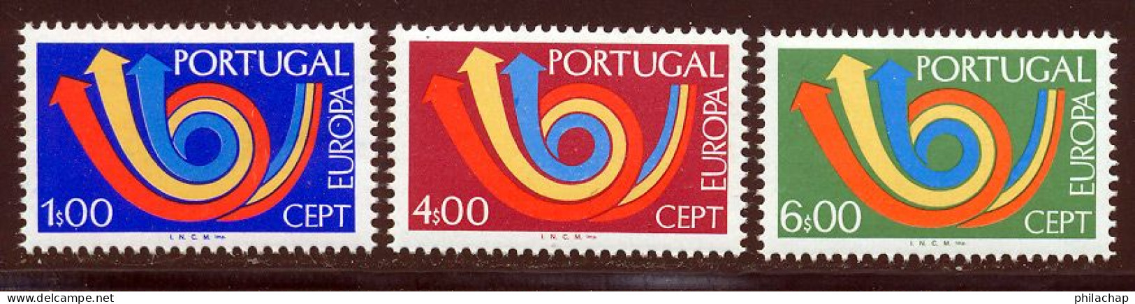 Portugal 1973 Yvert 1179 / 1181 ** TB - Unused Stamps