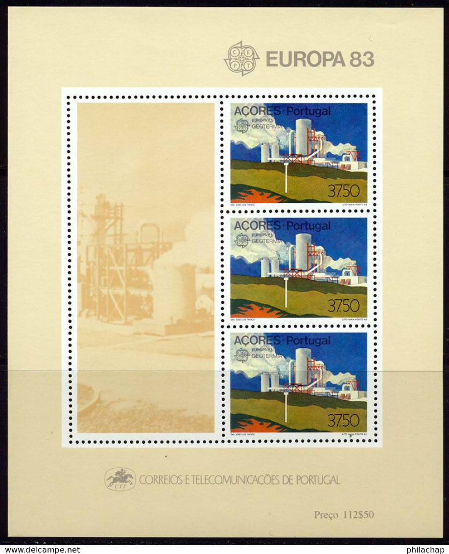 Portugal Acores BF 1983 Yvert 4 ** TB - Azores