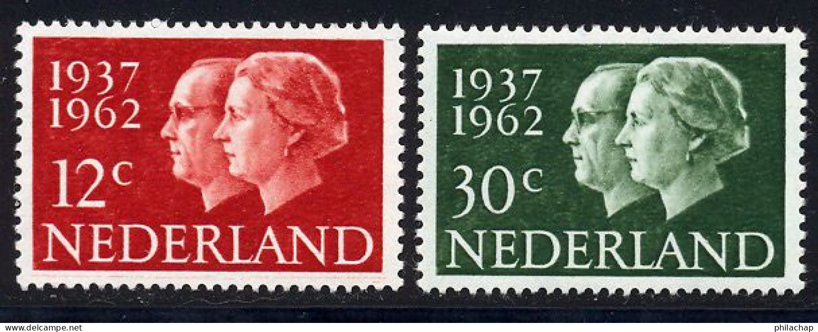 Pays-Bas 1962 Yvert 745 / 746 ** TB - Ungebraucht