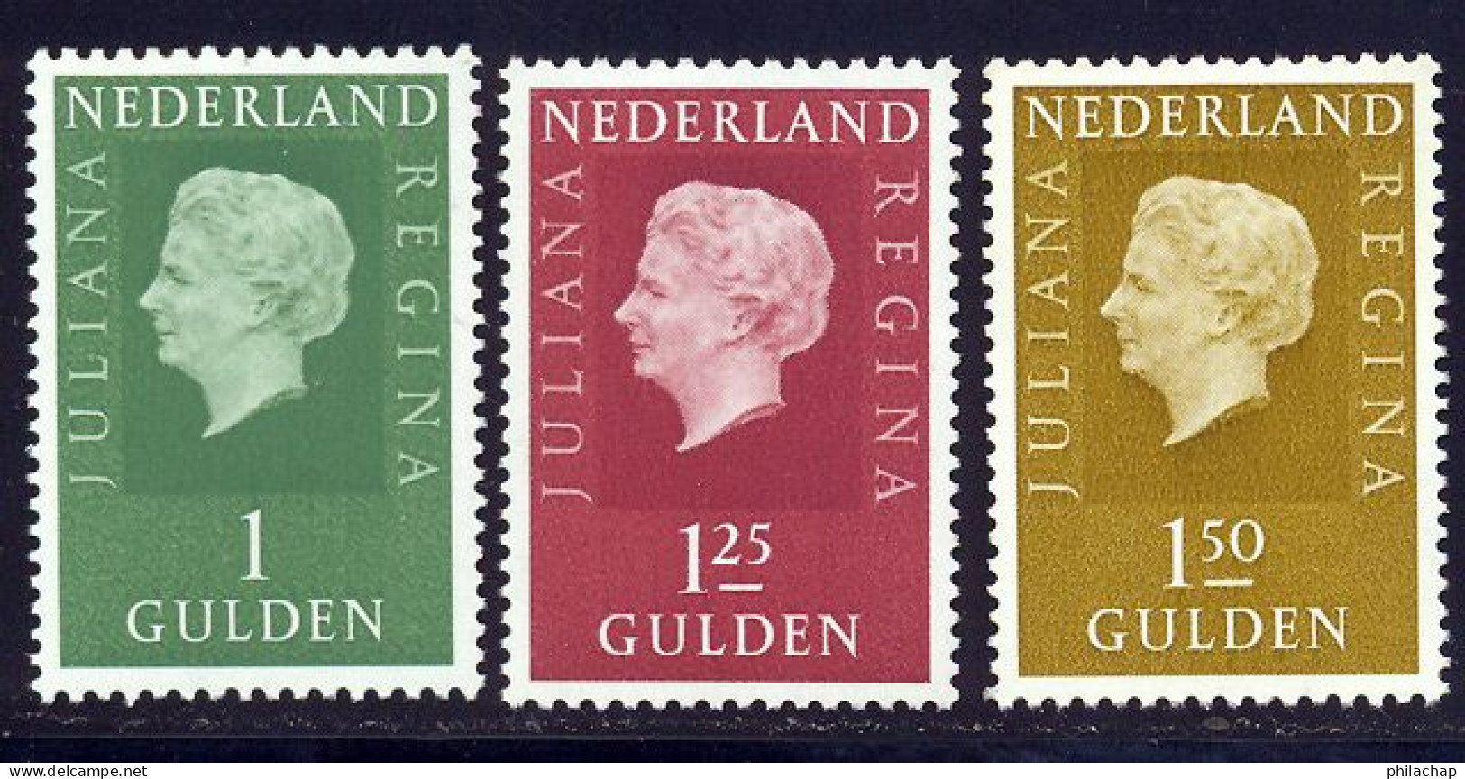 Pays-Bas 1969 Yvert 883 / 884A ** TB - Ungebraucht